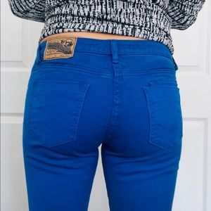 Vigoss Studio Cobalt Blue Skinny Jeans